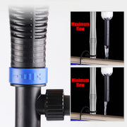 Aquarium cleaner 20W 1000L/H &15W/ 66LED RGBW aluminum shell bracket light 40CM/28-button control V201-BCJHDHLYG318