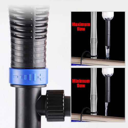 Aquarium cleaner 20W 1000L/H &15W/ 66LED RGBW aluminum shell bracket light 40CM/28-button control V201-BCJHDHLYG318