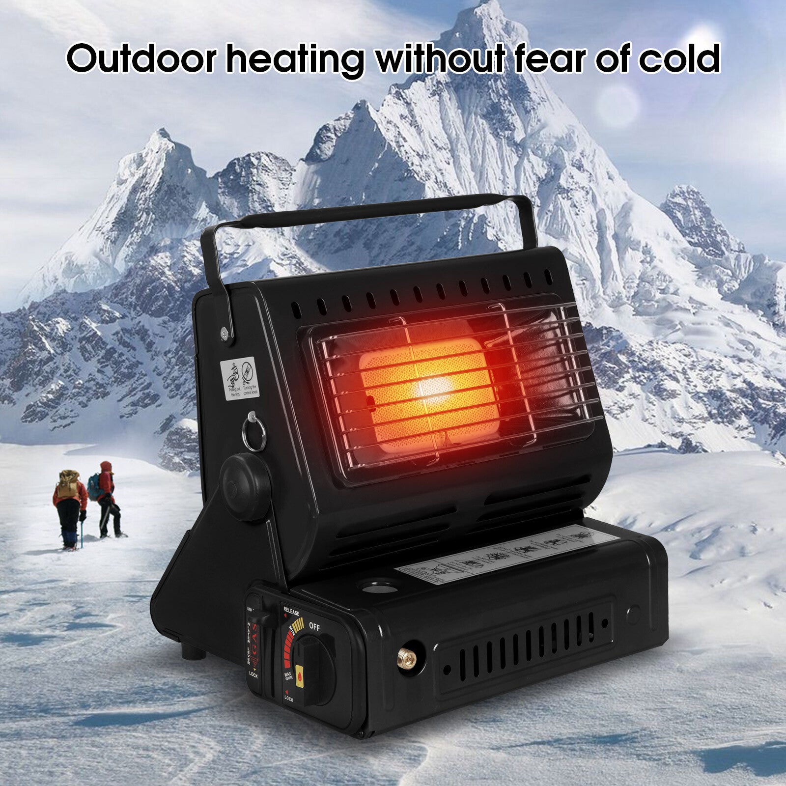 Portable Butane Gas Heater Cooker Camping Tent Outdoor Hiking Camper Survival AU V201-BCJHDSC001BU