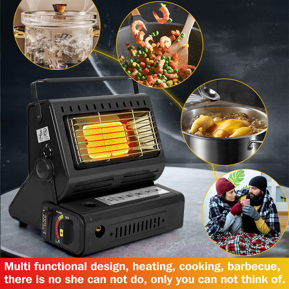 Portable Butane Gas Heater Cooker Camping Tent Outdoor Hiking Camper Survival AU V201-BCJHDSC001BU