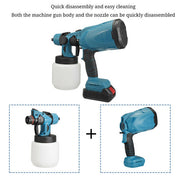 Cordless High Pressure Airless Spray Gun Paint Sprayer For Makita 18V Battery V201-BCJHDSPRAY02BU