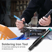 60W Soldering Iron Kit Welding Solder Station Wire Desoldering Pump Multimeter V201-BCZ0060008AU