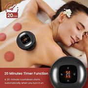 6 Levels Electric Cupping Therapy Massager Adjustable Portable Rechargeable V201-BGQ0001BL8AU