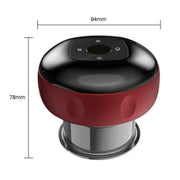 12 levels Electric Cupping Therapy Smart Scraping Massager Red Light Heating Body Slimming Red V201-BGQ0002RE8AU