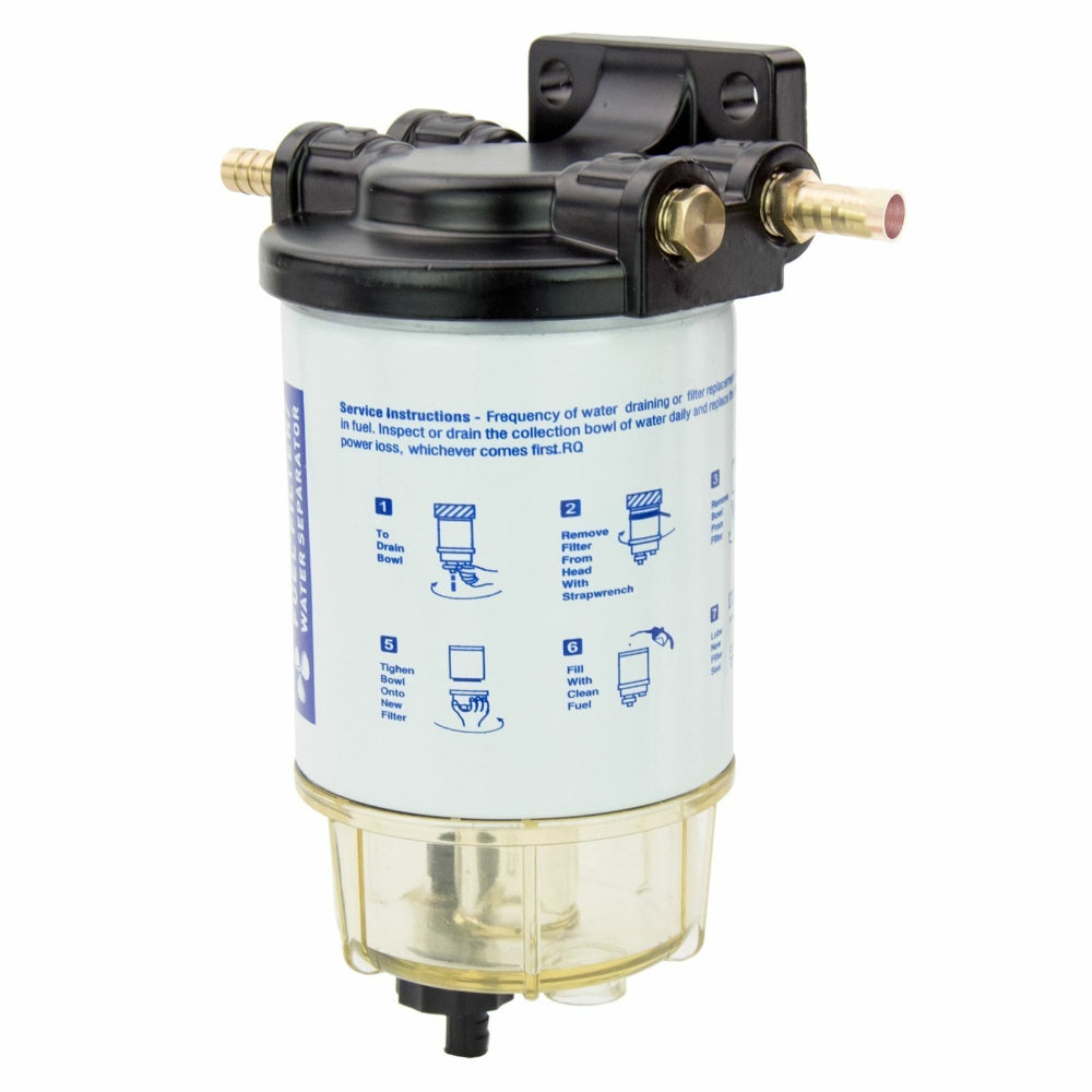 Boat Fuel Filter Fuel Water Separator Mercury/Yamaha -MARINE/OUTBOARD 10 Micron V201-BOAT0001BL8AU