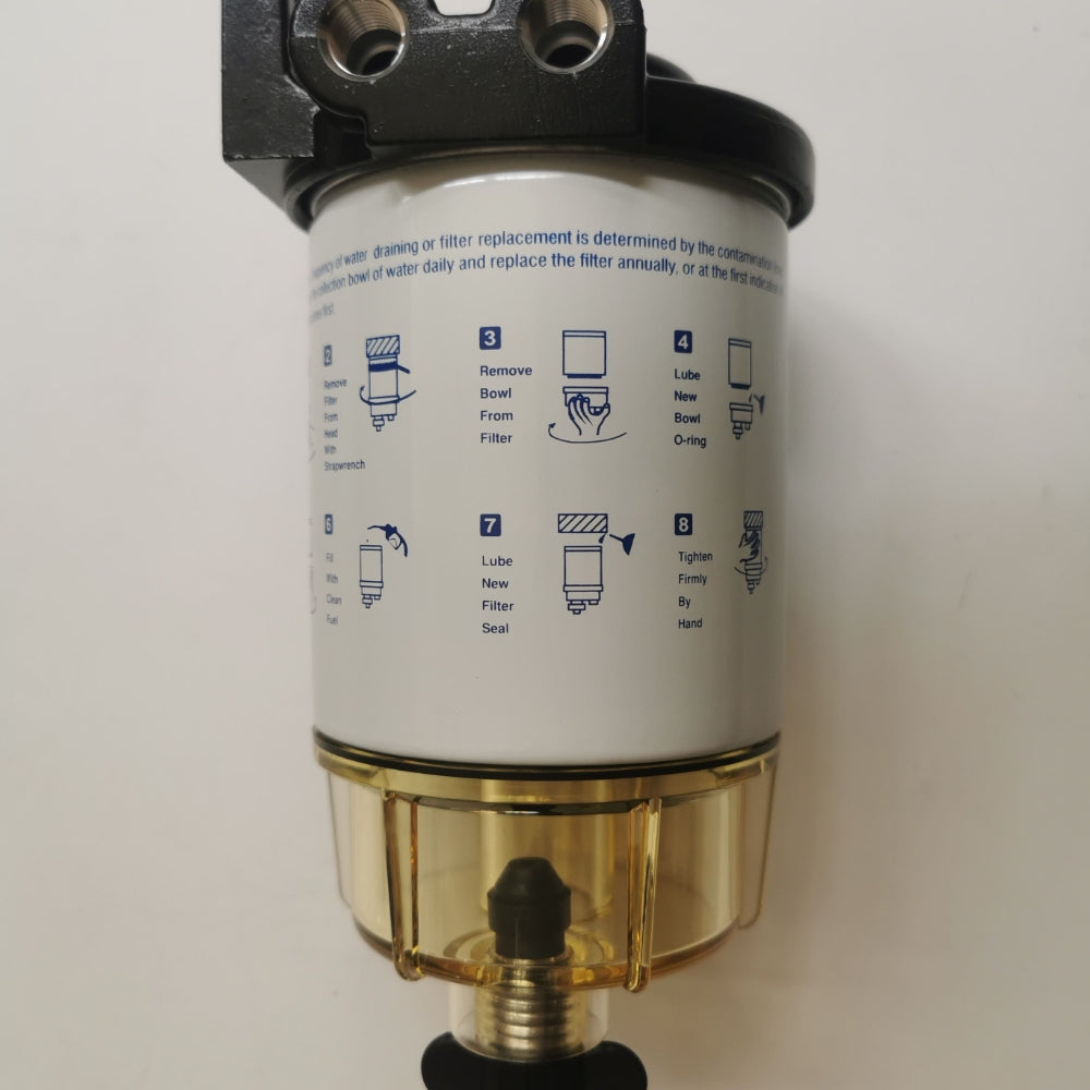 Boat Fuel Filter Fuel Water Separator Mercury/Yamaha -MARINE/OUTBOARD 10 Micron V201-BOAT0001BL8AU