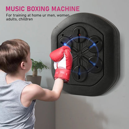 Music Boxing Training Electronic Boxing Wall Target Glove Intelligent APP Combat V201-BOXY0001BL8AU