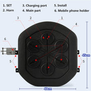 Music Boxing Training Electronic Boxing Wall Target Glove Intelligent APP Combat V201-BOXY0001BL8AU