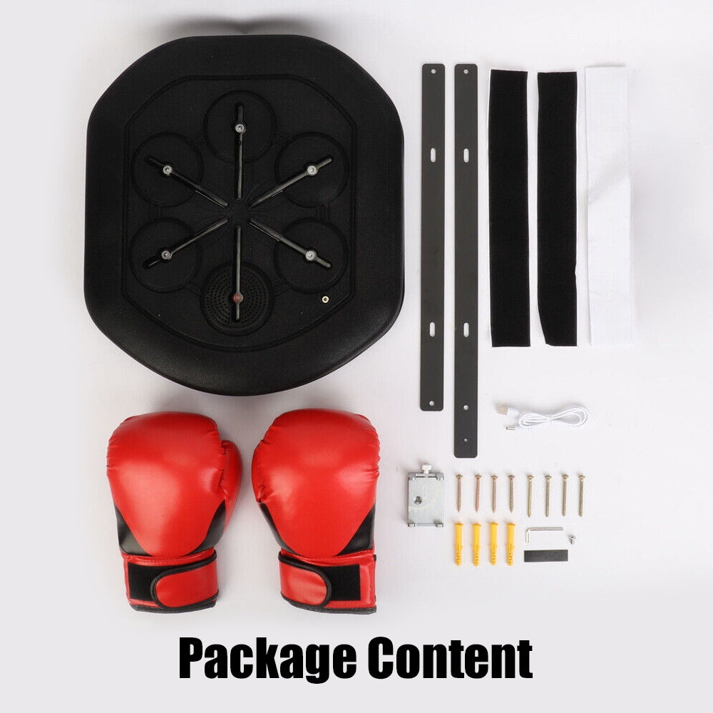 Music Boxing Training Electronic Boxing Wall Target Glove Intelligent APP Combat V201-BOXY0001BL8AU