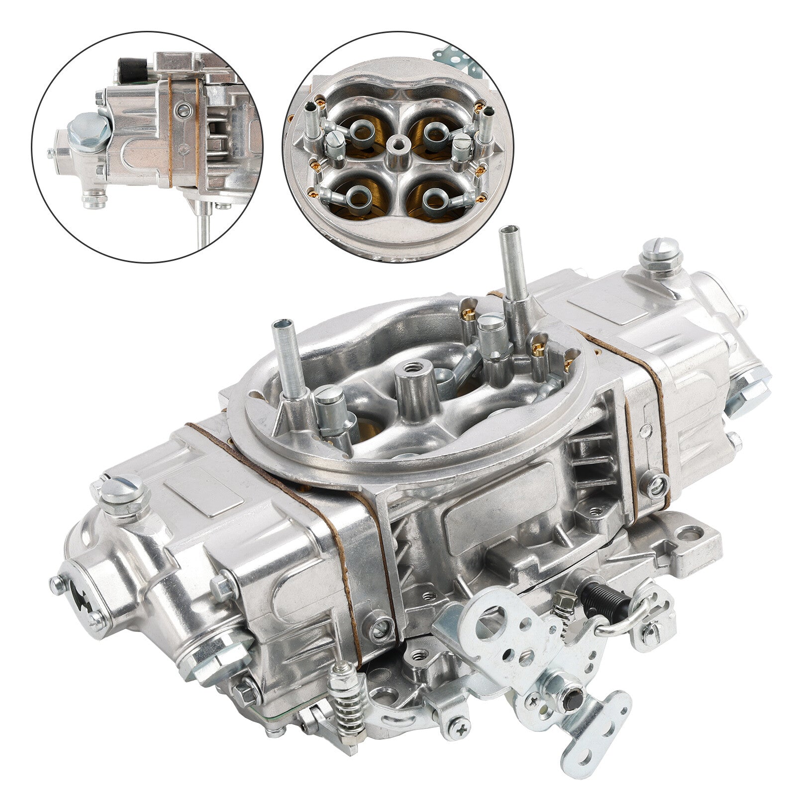 Quick Fuel 850 CFM Carburetor 4150 Mechanical BR67201 For Holley Brawler Race V201-BR-67201--CAU