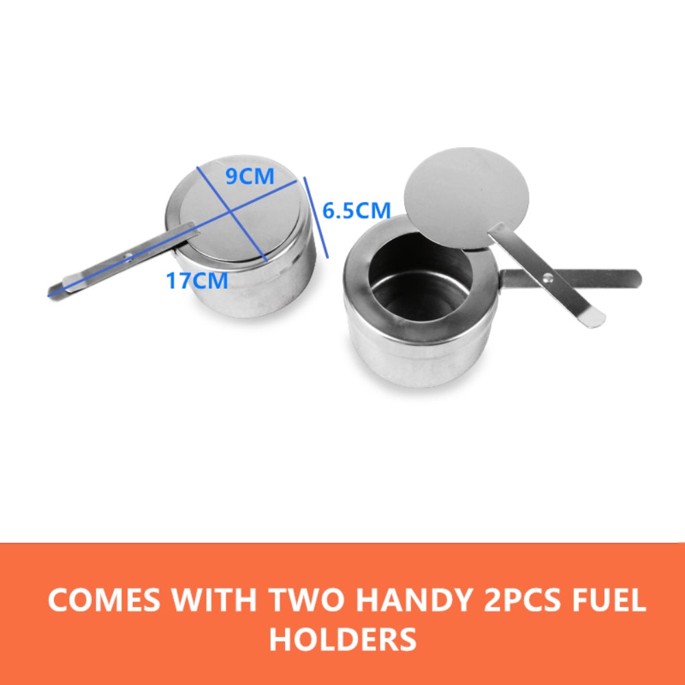 9L Chafing Dish Set Buffet Pan Bain Marie Bow Stainless Steel Food Warmer(3*3L) V201-BRO3-AU