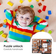 Sensory Toys Activity Board Educational Learning Toys Brain Games Preschool AU V201-BSY4030BR8AU