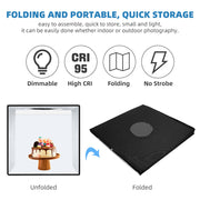 Portable Photo Studio 144 LED Lamp Light Tent Bar Cube Soft Box Room Photography V201-CAM0040BL8AU