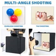Portable Photo Studio 144 LED Lamp Light Tent Bar Cube Soft Box Room Photography V201-CAM0040BL8AU
