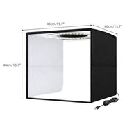 Portable Photo Studio 144 LED Lamp Light Tent Bar Cube Soft Box Room Photography V201-CAM0040BL8AU