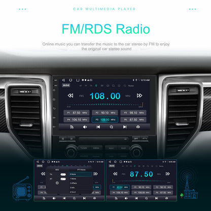 7 inch Car Radio 2 DIN GPS FM RDS WIFI w/ Rear Camera For Android IOS CarPlay AU V201-CAR0007BL8AU