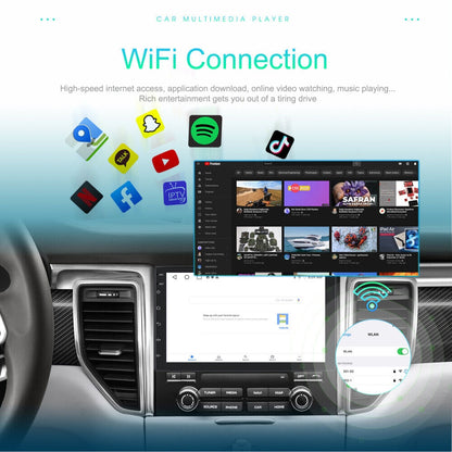 7 inch Car Radio 2 DIN GPS FM RDS WIFI w/ Rear Camera For Android IOS CarPlay AU V201-CAR0007BL8AU