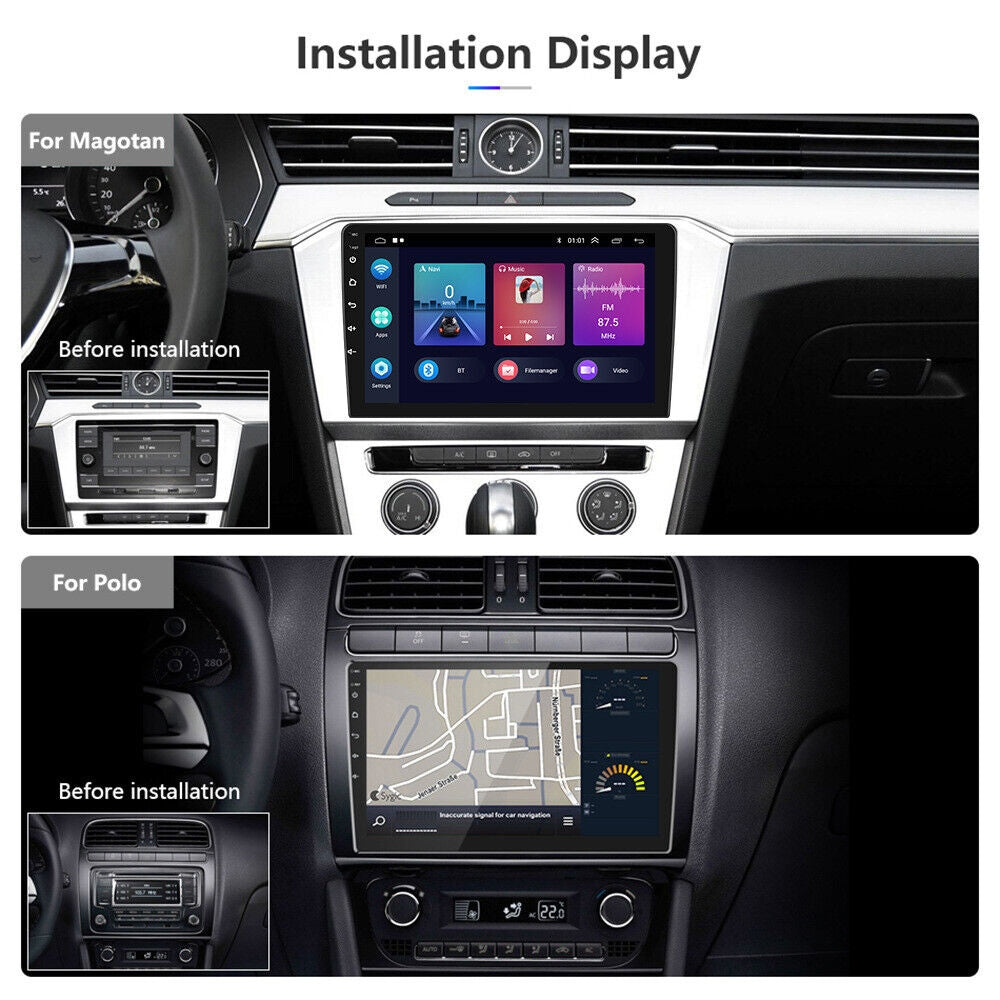 7 inch Car Radio 2 DIN GPS FM RDS WIFI w/ Rear Camera For Android IOS CarPlay AU V201-CAR0007BL8AU