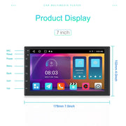 7 inch Car Radio 2 DIN GPS FM RDS WIFI w/ Rear Camera For Android IOS CarPlay AU V201-CAR0007BL8AU