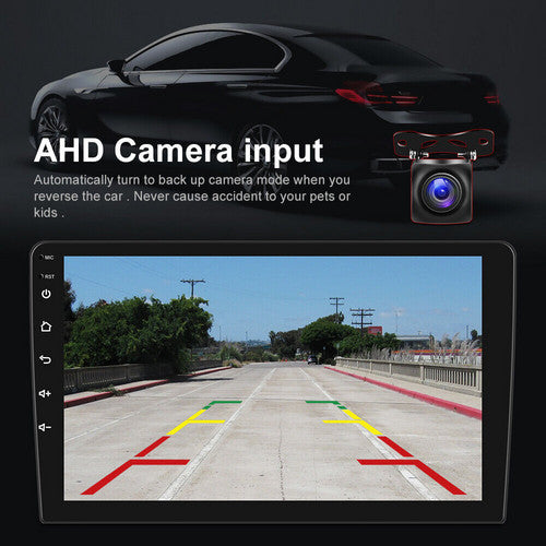 9" Car Radio 2 DIN GPS FM RDS WIFI w/ Rear Camera For Android Auto IOS CarPlay V201-CAR0019BL8AU