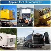 7'' Waterproof Monitor Reversing Kit For Truck Caravan V201-CAR0207BL8AU