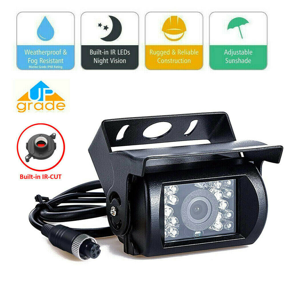 7'' Waterproof Monitor Reversing Kit For Truck Caravan V201-CAR0207BL8AU