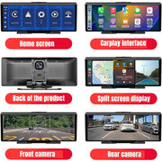 10.26" 4K Car Camera Carplay Android Car GPS Navigation Dashboard Video Recorder V201-CAR1026BL8AU
