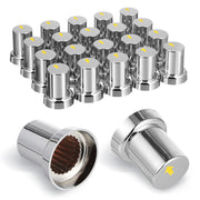 20PCS ABS Wheel Nut Covers Safety Arrow Chrome Caps For Trucks Trailers Bus AU V201-CAR3360SI8-20AU