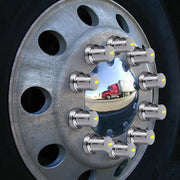 20PCS ABS Wheel Nut Covers Safety Arrow Chrome Caps For Trucks Trailers Bus AU V201-CAR3360SI8-20AU