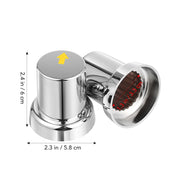 20PCS ABS Wheel Nut Covers Safety Arrow Chrome Caps For Trucks Trailers Bus AU V201-CAR3360SI8-20AU