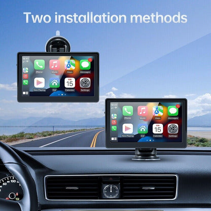 7 inch Portable Wireless Car Radio Auto Stereo Apple Carplay Android Bluetooth + Cam V201-CAR5007BL8AU