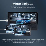 7 inch Portable Wireless Car Radio Auto Stereo Apple Carplay Android Bluetooth + Cam V201-CAR5007BL8AU