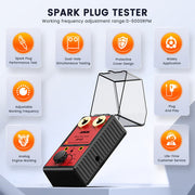 Ancel 12V Car Spark Plug Tester Auto Ignition System Tester Diagnostic Test Tool V201-CAR6002RE8AU