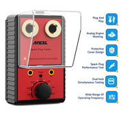 Ancel 12V Car Spark Plug Tester Auto Ignition System Tester Diagnostic Test Tool V201-CAR6002RE8AU