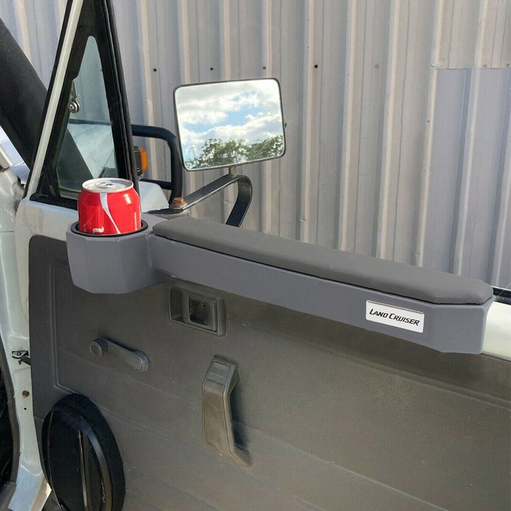 Upgraded Magnet Door Armrest Cup Holder For Land Cruiser 70 76 79 Series Hj75 V201-CARFBXG366G