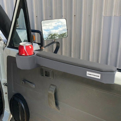 Upgraded Magnet Door Armrest Cup Holder For Land Cruiser 70 76 79 Series Hj75 V201-CARFBXG366G