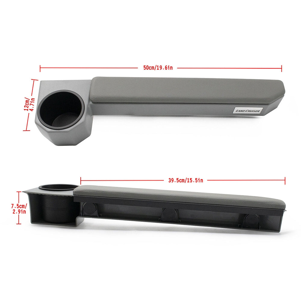 Upgraded Magnet Door Armrest Cup Holder For Land Cruiser 70 76 79 Series Hj75 V201-CARFBXG366G