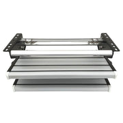 Aluminium Double Caravan Step Pull Out Folding Steps For Road RV Camper Trailer V201-CARPET2492BL8AU