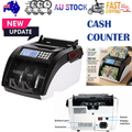 Australian Note Bill Money Cash Counter Machine with Value Count 4" LED Display V201-CASH0001BL8AU