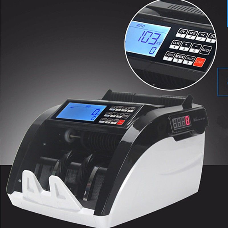 Australian Note Bill Money Cash Counter Machine with Value Count 4" LED Display V201-CASH0001BL8AU