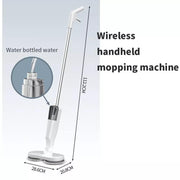 Cordless Electric spin 6Mops Cleaner 5In1 Floor Polisher Sweeper Washer Scrubber V201-CLN0001WH8AU