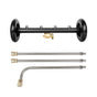 High Pressure Water Spray Broom Car Chassis Undercarriage Cleaner Washer 4000PSI V201-CLN4000BL8AU