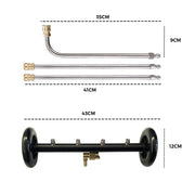 High Pressure Water Spray Broom Car Chassis Undercarriage Cleaner Washer 4000PSI V201-CLN4000BL8AU
