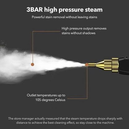 4000W Steam Cleaner Brush High Temperature Pressure Clean Steam Mechine AU Plug orange V201-CLN4000OR8AU