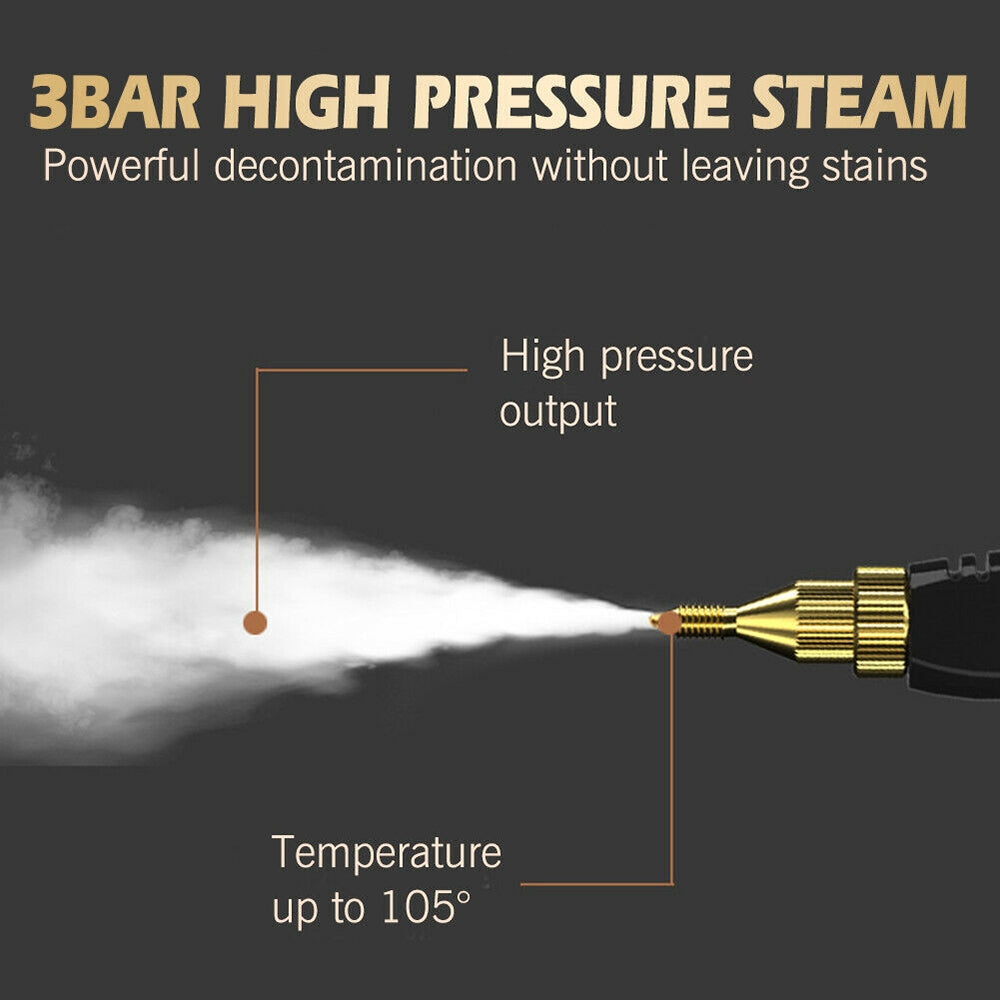 3200W Steam Cleaner High Temperature Kitchen Cleaning Pressure Steaming Mechine V201-CLR3000RE8AU