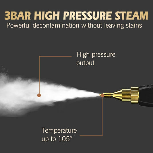 3200W Steam Cleaner High Temperature Kitchen Cleaning Pressure Steaming Mechine V201-CLR3000RE8AU