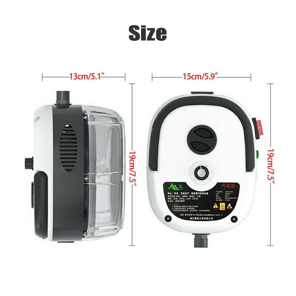 3200W Steam Cleaner High Temperature Kitchen Cleaning Pressure Steaming Mechine V201-CLR3000WH8AU