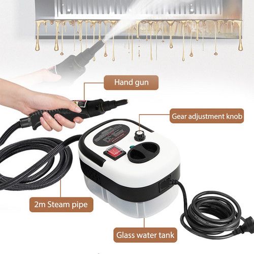 Steam Cleaner 3200W Portable Handheld High Pressure Steamer for Car Home Kitchen V201-CLR3200WH8AU