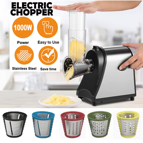 Electric Grater Vegetable Food Rotary Drum Grater Chopper Slicer V201-CUT0000GE8AU