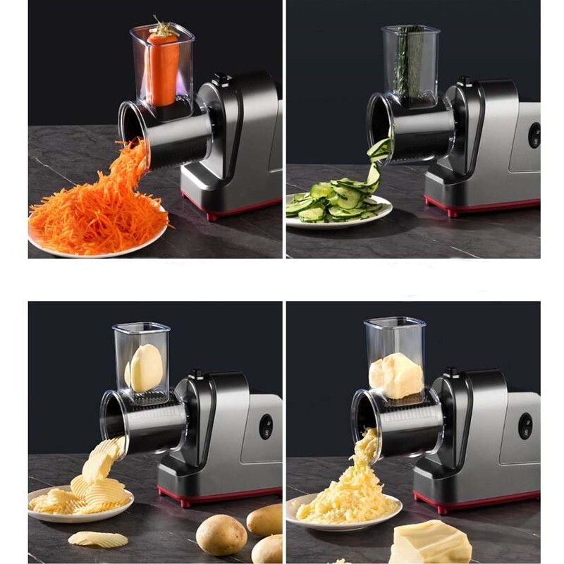MAX 1200W Electric Cheese Grater Salad Maker With 5 Different Shapes of Blades AU V201-CUT0001GE8AU